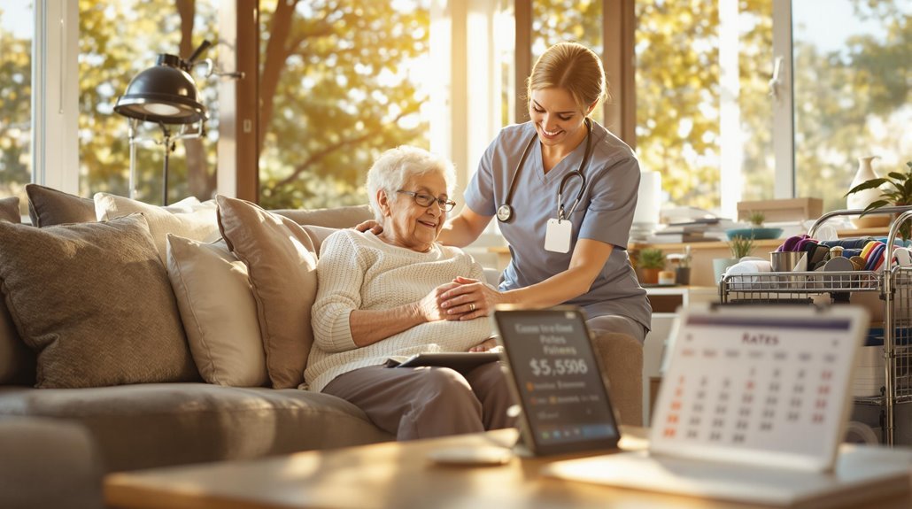 home care service pricing 2025